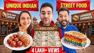 Thumbnail: Win Rs 50,000 By Finding UNIQUE STREET FOOD 🤩