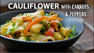 Thumbnail: Easy CAULIFLOWER RECIPE | Easy Vegetarian and Vegan Recipe