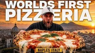 Thumbnail: We Reviewed the WORLD’S FIRST Pizzeria 🍕 (Insane!)