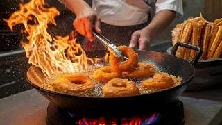 Thumbnail: Masterful Seafood Donut Craftsmen: A High-Heat Compilation of Thai Street Snacks