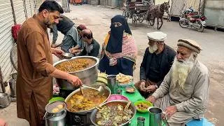 Thumbnail: Roadside Breakfast Lahori CHANA PAYA | Best Desi Nashta Lahori Chanay | Street Food Pakistan