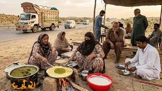 Thumbnail: HARDWORKING WOMAN COOKING CHEAPEST ALOO SAAG PARATHA | Lahore Street Food Pakistan