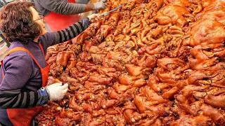 Thumbnail: 맛과 양으로 승부한다 ! 줄서서 먹는 가성비 끝판왕 길거리 음식 몰아보기 / Korean street food mass production process collection