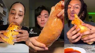 Thumbnail: BULDAK BURRITO CHEESY ASMR VIRAL FOODTOK MUKBANG COMPILATION 🌯 