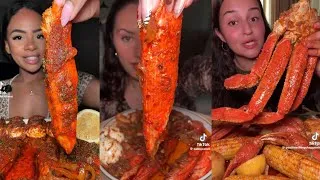 Thumbnail: VIRAL JUICY CRAB BOIL 🦀 FOODTOK MUKBANG COMPILATION 
