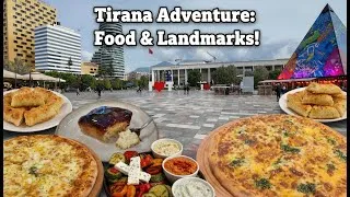 Thumbnail: Exploring Tirana, Albania 🇦🇱  Albanian Food Tour, Trilece Dessert & Must-See Landmarks