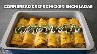 Thumbnail: Cornbread Chicken Enchiladas | Food Wishes