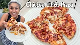 Thumbnail: My best CHICKEN TIKKA PIZZA at home!