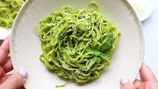 Thumbnail: how to make pesto pasta