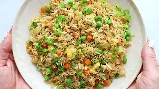Thumbnail: how to make vegetarian fried rice
