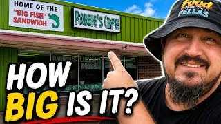 Thumbnail: This Might Be the BIGGEST Fish Sandwich in Florida! 🤯 | Robbie’s Cafe