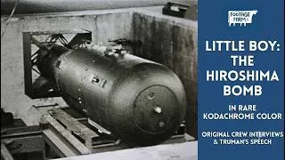 Thumbnail: Hiroshima Atomic Bombing (1945): Little Boy, Rare Color & Crew Audio | Footage Farm