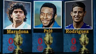 Thumbnail: List of Legends Footballers Who NEVER WON The Copa America! Pele & Maradona?