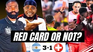 Thumbnail: RED CARD OR NOT?😱 Objective Analysis Of Controversial  Scenerio in Argentina vs Switzerland WC Match