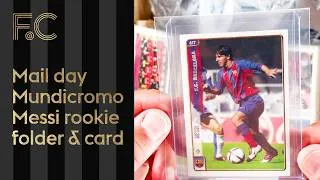 Thumbnail: Mail day – Messi rookie, Mundicromo folder