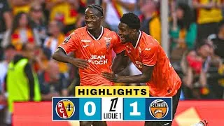 Thumbnail: RC Lens - Lorient 0-1 Résumé | But de Mamadou Kone | Ligue 1 Highlights | Souleymane Sagnan Red Card