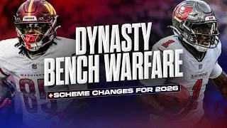 Thumbnail: Dynasty Bench Warfare + Scheme Changes for 2026 | Dynasty Fantasy Football 2026