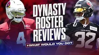 Thumbnail: Dynasty Roster Reviews + What Would You Do? | Dynasty Fantasy Football 2026