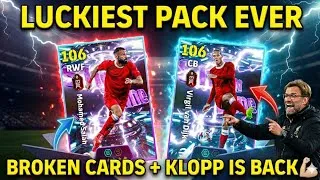 Thumbnail: 7000 Coins Showtime Pack Opening! 🤯 106 Salah & Van Dijk | eFootball 2026 Klopp Gameplay