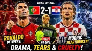 Thumbnail: RONALDO SURVIVES...MODRIC'S WORLD CUP ENDS IN HEARTBREAK #football #worldcup #cristianoronaldo #cr7