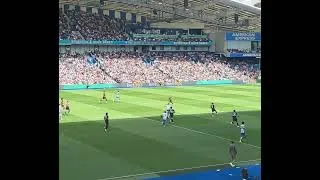 Thumbnail: Mitoma chance vs Man City first half 31/08/2025