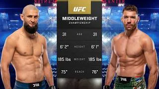 Thumbnail: Khamzat Chimaev vs Dricus du Plessis Full Fight - UFC 5 Fight Of The Night