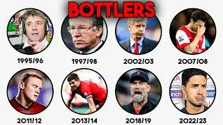 Thumbnail: Every Premier League Title Collapse Explained