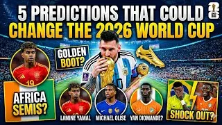 Thumbnail: 🚨 5 Script-Flipping World Cup Predictions #worldcup2026 #messi #football 