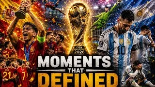 Thumbnail:  The Incredible Story of the 2026 World Cup in 2 Minutes🤯|Spain Makes History. #fifaworldcup 