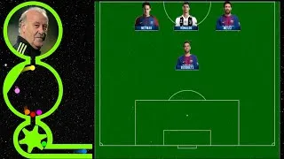Thumbnail: Vicente del Bosque's Dream Team Right Now - Algodoo Marble Race