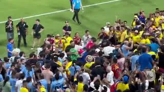 Thumbnail: Darwin Núñez fight with Colombian fans in the stands of the stadium| Copa America 2024