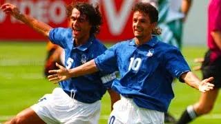 Thumbnail: Baggio does it again! Hattrick of Assists | vs Scotland | 1993 World Cup Qualifiers | All Touches