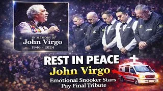 Thumbnail: “REST IN PEACE John Virgo — Emotional Snooker Stars Pay Final Tribute”