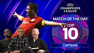 Thumbnail: MOTD Top 10 Show (New) - Best Captains | ft Gary Lineker, Alan Shearer & Micah Richards