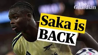 Thumbnail: Saka strikes to maintain Arsenal’s perfect start | Football Weekly