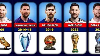 Thumbnail: Lionel Messi Career All Trophies And Awards 🏆