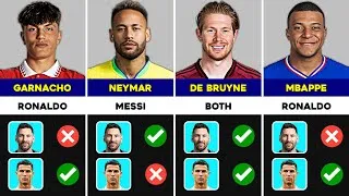 Thumbnail: Messi or Ronaldo❓ Who is the Real GOAT ❓
