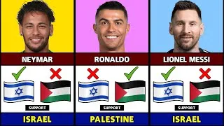 Thumbnail: Footballers Who SUPPORT Palestine or Israel.