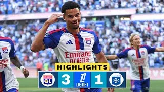 Thumbnail: Lyon - Auxerre 3-1 Resumé | But Felix Bacher | Ligue 1 Highlights | Zachary Athekame Goal | Nuamah