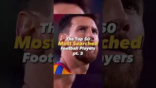 Thumbnail: Top 50 Most Searched Football Players | part 3