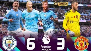 Thumbnail: 🔥 A terrifying performance in the Manchester Derby! City hit United with a crazy 6-3 😱