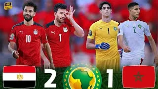 Thumbnail: Egypt × Morocco | 😱 A historic match and deadly goals in the Africa Cup of Nations 🔥