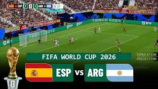 Thumbnail: SPAIN vs ARGENTINA | 2026 World Cup Final | PES 2021 Simulation Gameplay | July 19, 2026