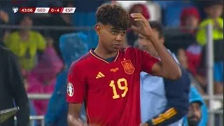 Thumbnail: Lamine Yamal DEBUT for Spain vs Georgia I (08/09/2023) I HD