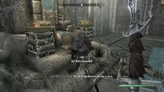 Thumbnail: The Dragonborn slays Ulfric Stormcloak with Fus Ro Dah!