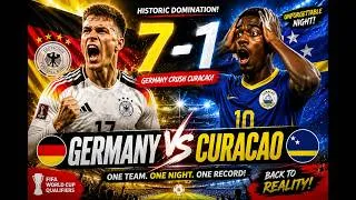 Thumbnail: Germany vs Curacao (7-1) full match highlights World cup 2026 #football #germany #curacao #worldcup