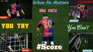 Thumbnail: When the whole game is against you🤬😥 You can't score #football #pes #frustration
