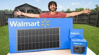 Thumbnail: I Bought a Dirt-Cheap WALMART Solar Setup