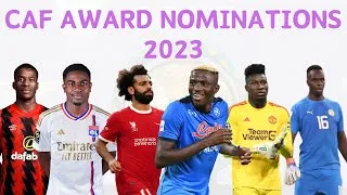 Thumbnail: 2023 CAF Awards Nominees List [African Player, Young Player and Goalkeeper of the Year]