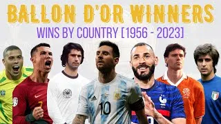 Thumbnail: Ballon d'Or winners [Arranged by Wins by Countries]